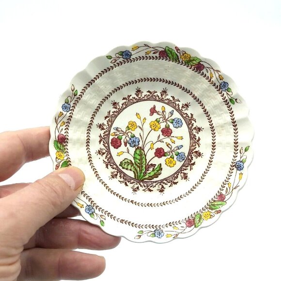 Copeland Spode Cowslip S 713 Fruit or Dessert Bowl 5.25 inches Set of 3 England - Picture 2 of 7